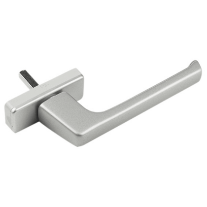 Håndtag til vindue og dør alu lige.