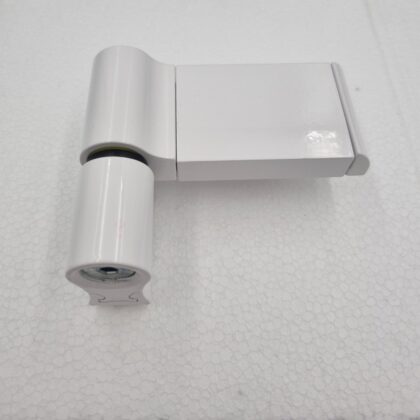 Hvidlakeret RAL 9016 HAPS dørhængsel høj model 19-21,5mm