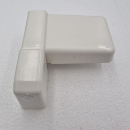 Hvidlakeret RAL 9016 ELRAM dørhængsel