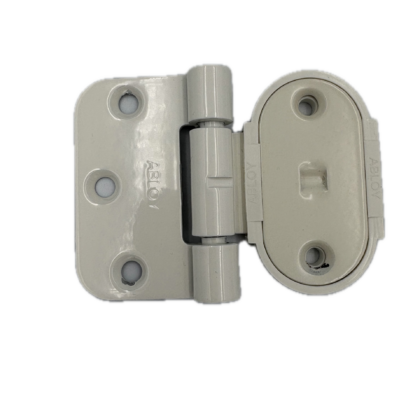 Indstikshængsel 6540KS Hvid – Justerbart 60x40 mm