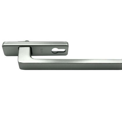 GU hæve skydedørs greb sølv aluminum